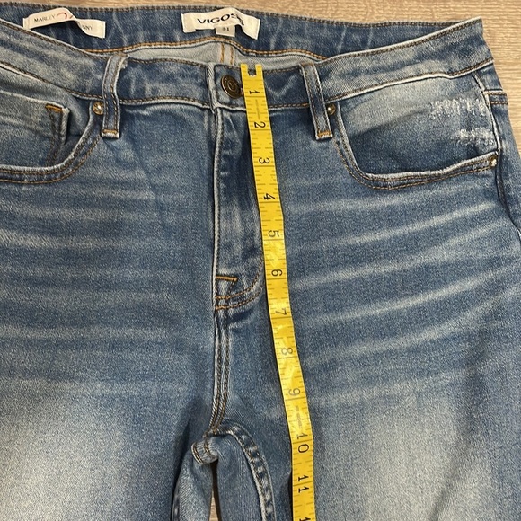 Vigoss Marley Skinny Mid Rise Denim Jeans 31 - Picture 9 of 16